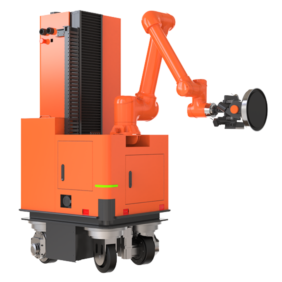 Robot tích hợp phun bả và xả nhám JPD433D